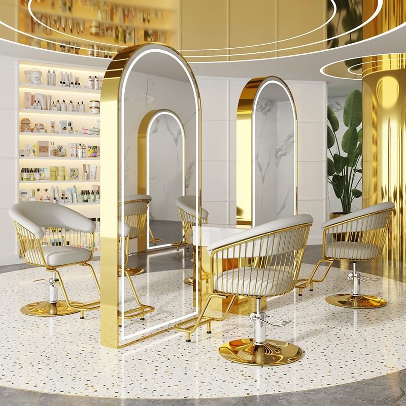 New Hot Selling Modern Design Pink Makeup Chair Professional Barber Chair For Hair Salon Spa For Bathroom Tattoo