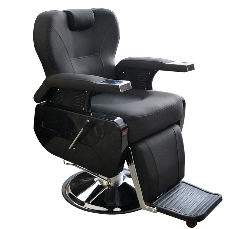 Modern Popular Small MOQ high seat recliner barber and salon chairs hair salon equipment barber chairs for barber