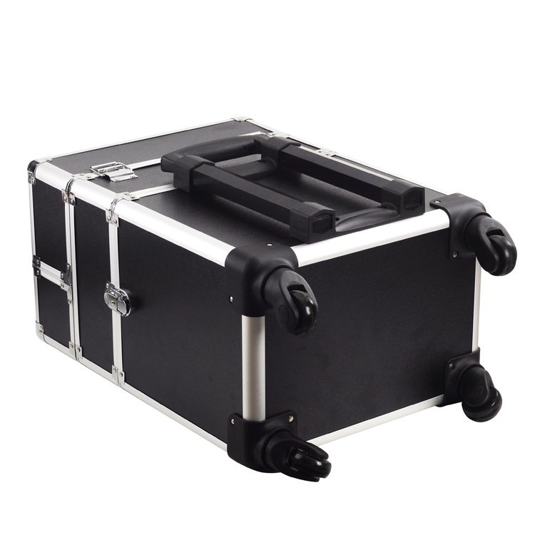 Large capacity vanity beauty salon Cosmetics Make Up Trolley Beauty Case