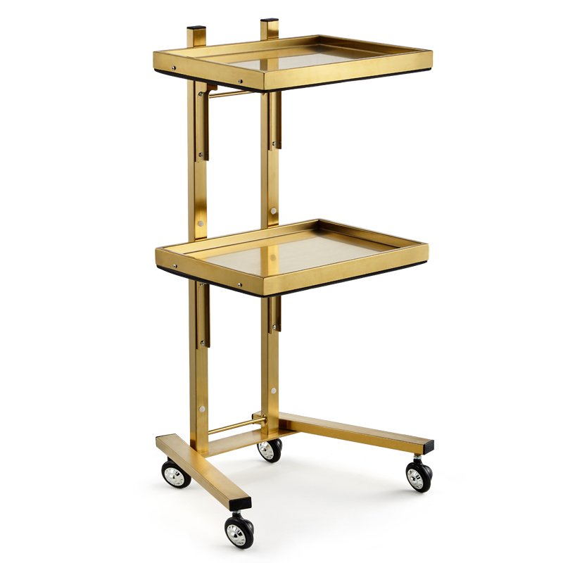 Ready to Ship Barber Sop Furniture Plastic Styling Salon Tool Beauty Hair Salon Side Trolley with wheels and Drawers