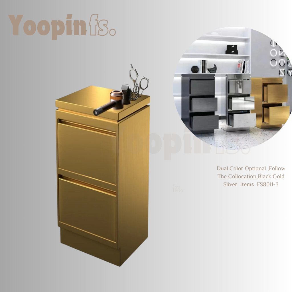 Diant Wholesale Hairdressing Tool Salon Trolley Hair Coloring Storage Cart With Wheel Hair Dryer Holder with Drawers