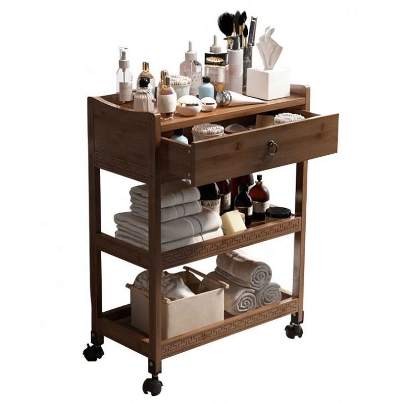 Cheap Hot Sale Professional Good Quality Fashional Beauty Salon Trolley For Barber Shop Hair Station