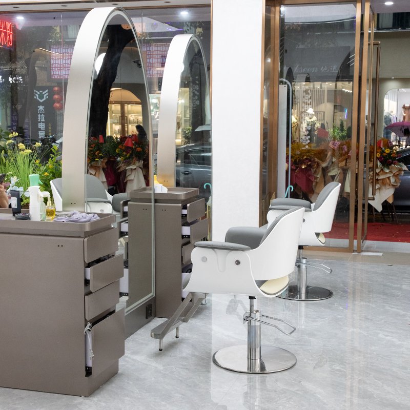 Bo Jue Hair Salon Chair Reclining Hydraulic Adjustable Lift Beauty Salon Equipment Barber Chair Styling Chair For Barbershop