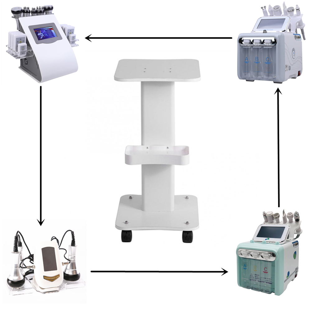 Beauty salon equipment furniture hospital equipment machine trolley simple storage tray