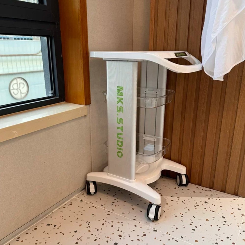 Professional Ultrasound Physiotherapy Laser Machine Trolley Spa Portable Beauty Carts Acrylic Facial Machine Trolley Cart