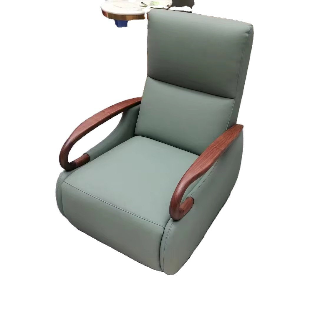 Manual Beauty Salon Recliner Chair With Ottoman,Customized Recliner Chair,Single Recliner Chair