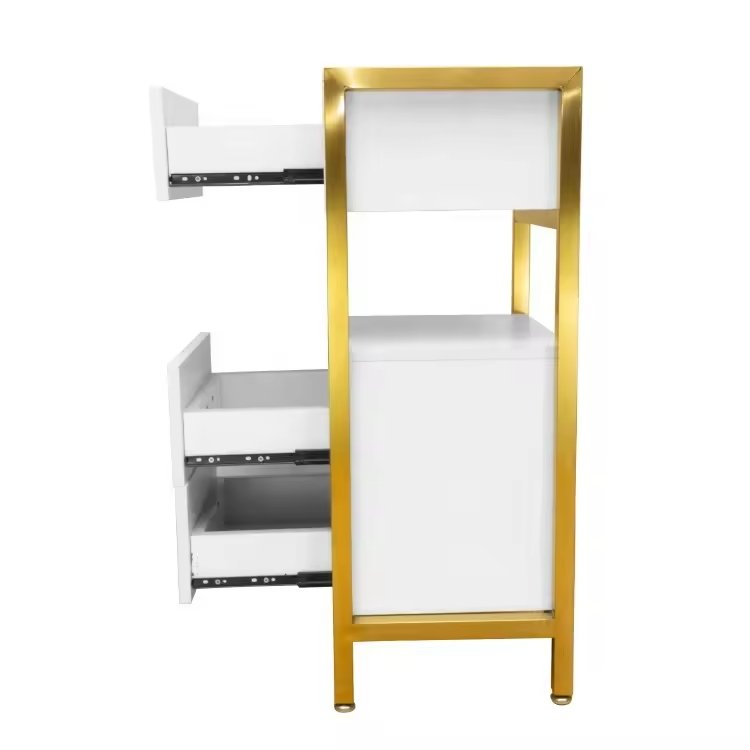 Factory sale Hairdresser Station Salon Barber Cabinet Hair Carts Salon Tools Trolley Salon