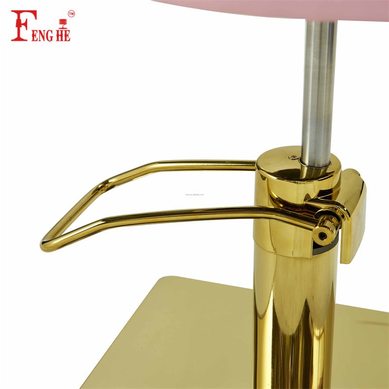 Hot Sale Fashion Design pink chair barbers chairs hair salon chair for barber