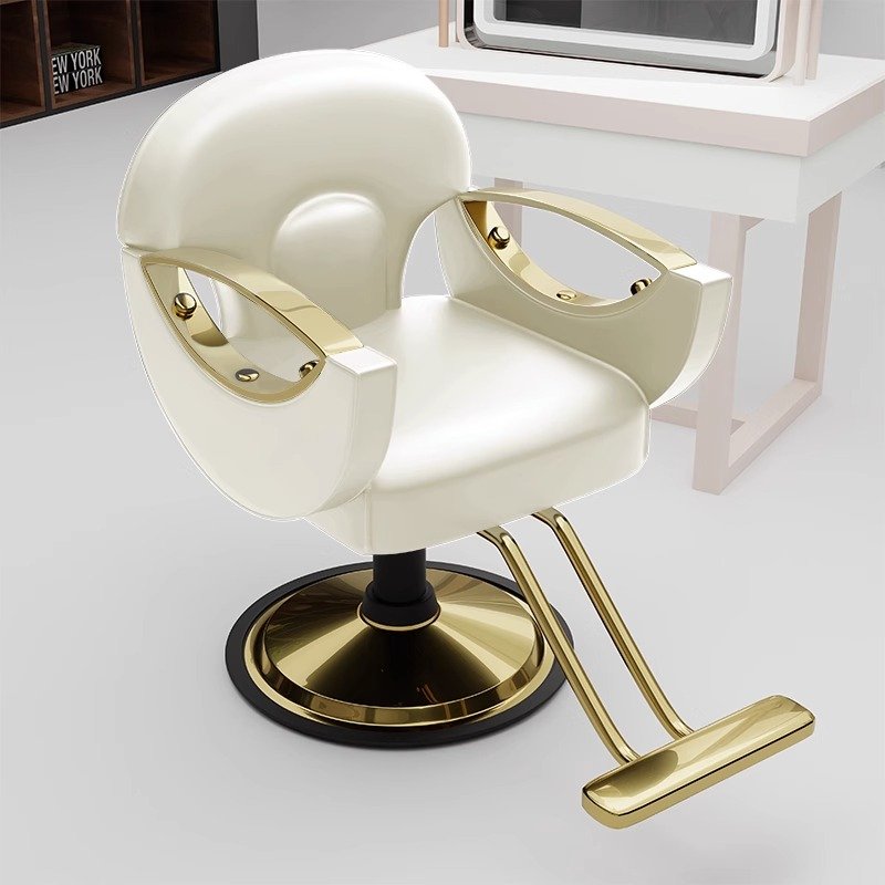 China factory Wholesale Salon Chairs Furniture Hairdressing Salon Beauty Styling Pink Barber Chair For Beauty Shop
