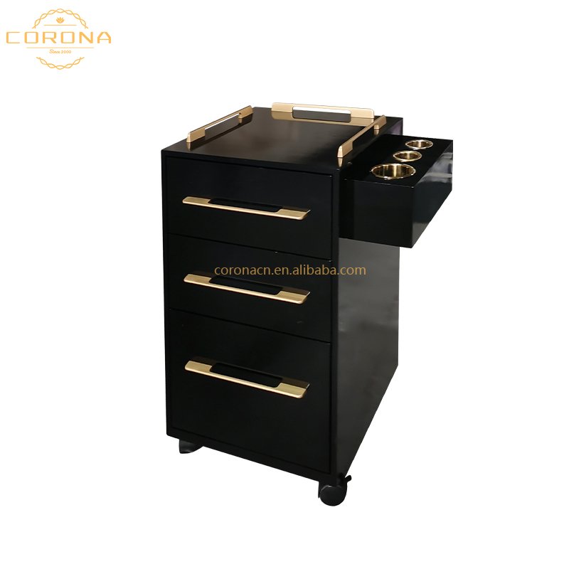 Popular Salon Equipment Cosmetic Cart Dressing Salon Trolley