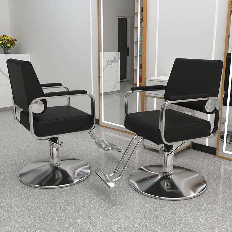 Wholesale barber supplies simple salon chair clear hair salon chairs