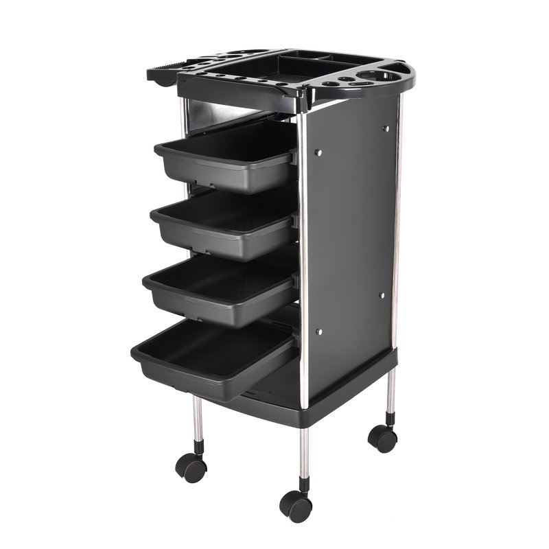New Design Hair Trolley Cart Salon Beauty Salon Rolling Trolley Barber Shop Equipment Salon Drawer Trolley