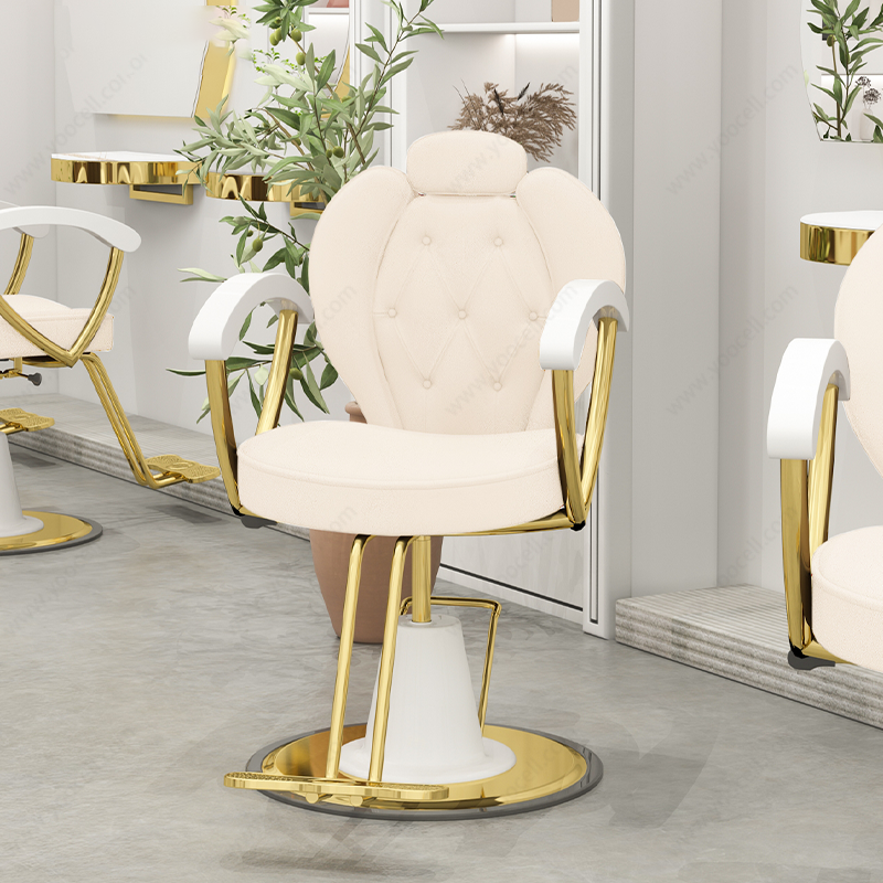 High Quality Hairdressing Furniture Salon Equipment Furniture Hair Cut Barber Chair Comfortable Salon Furniture Hydraulic Pump