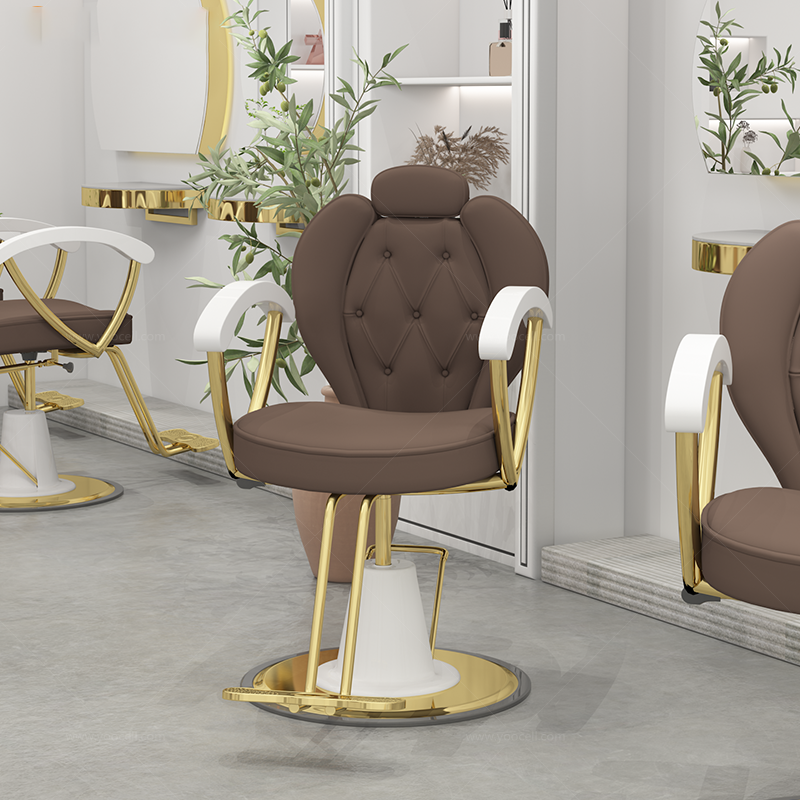 High Quality Hairdressing Furniture Salon Equipment Furniture Hair Cut Barber Chair Comfortable Salon Furniture Hydraulic Pump