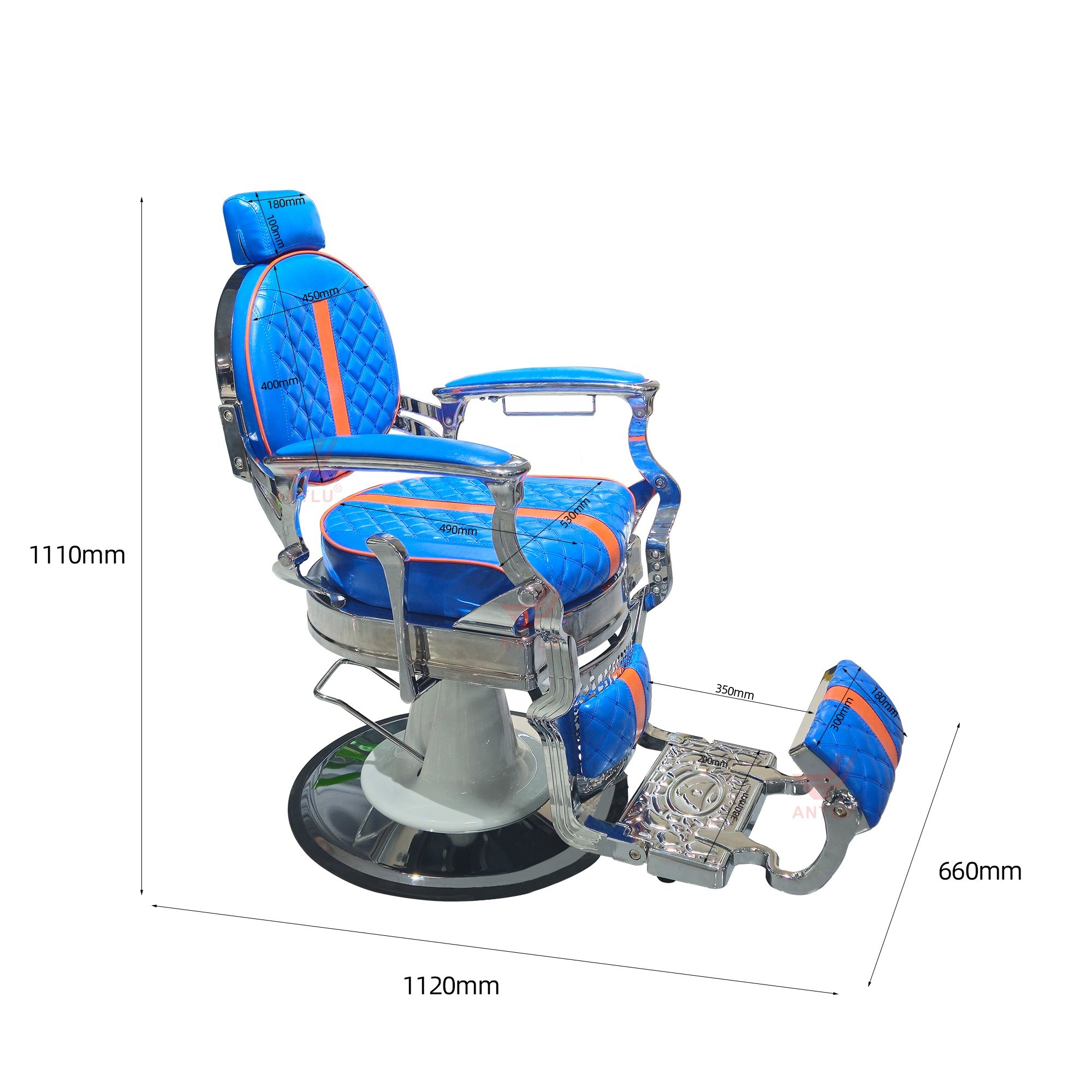 Metal Salon Furniture chairs Hairdressing professional Wholesale Takara Belmont vintage barber chair for man