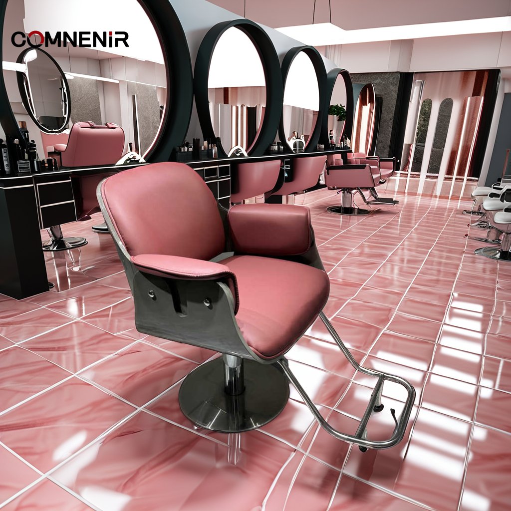 Luxury Hair Beauty Salon Furniture Barbershop Hairdressing Black Ladies Styling Barber Chair for Barbershop Chairs Woman