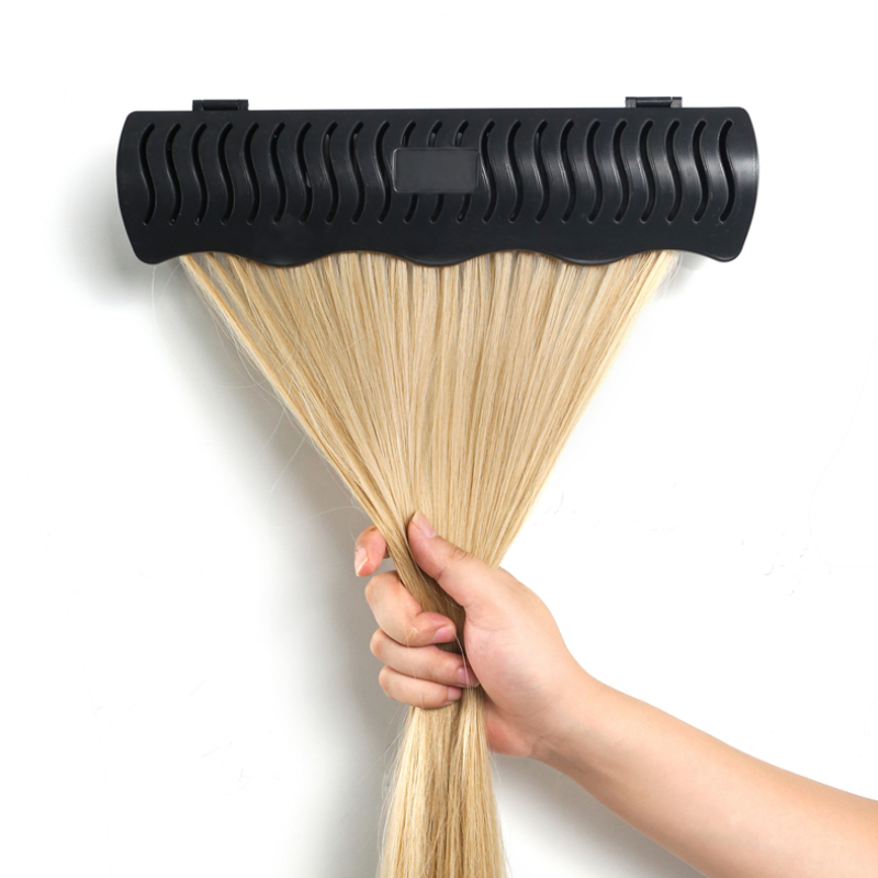 Salon Shop Durable Hair Extensions Hanging Tool Portable stainless steel Wig Hair Extension Holder Stand Display