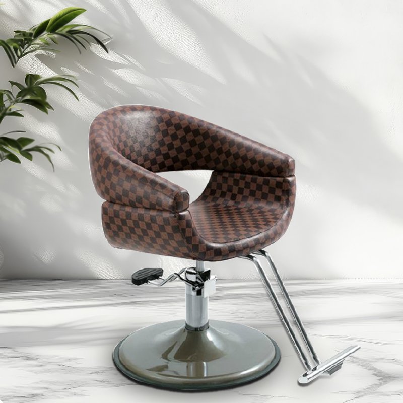 Jincheng hairdressing salon styling chair lifting rotating fashion barber chair modern ladies barber salon styling chair