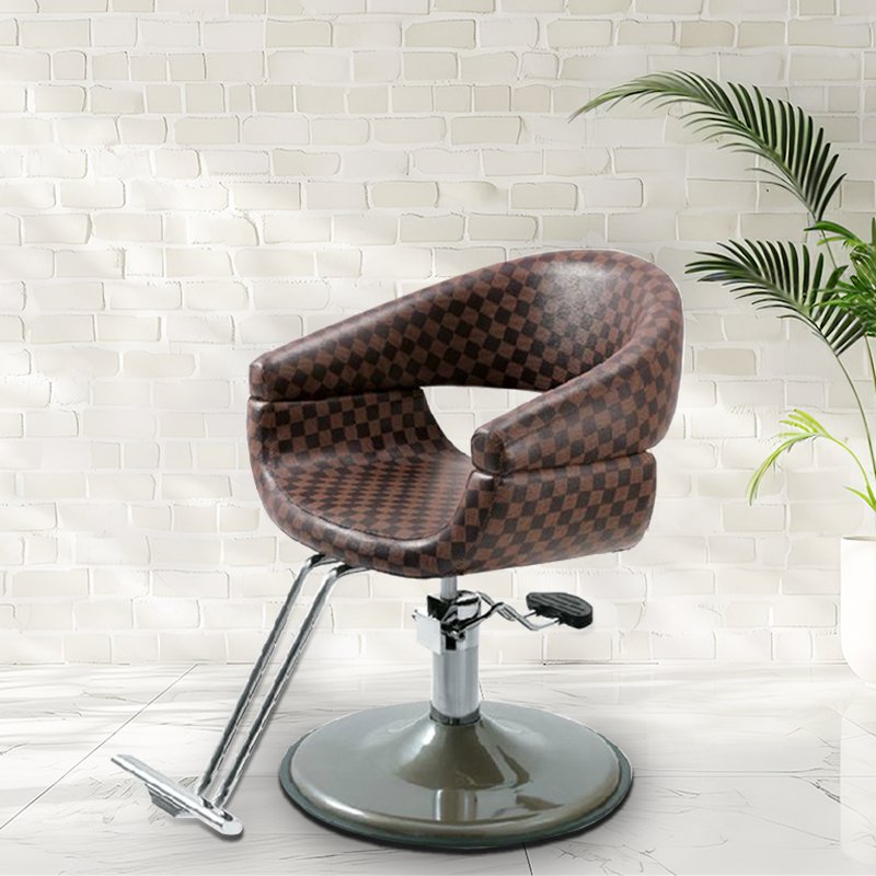 Jincheng hairdressing salon styling chair lifting rotating fashion barber chair modern ladies barber salon styling chair