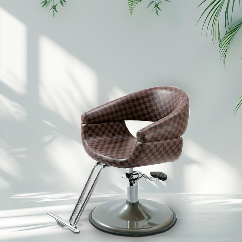 Jincheng hairdressing salon styling chair lifting rotating fashion barber chair modern ladies barber salon styling chair