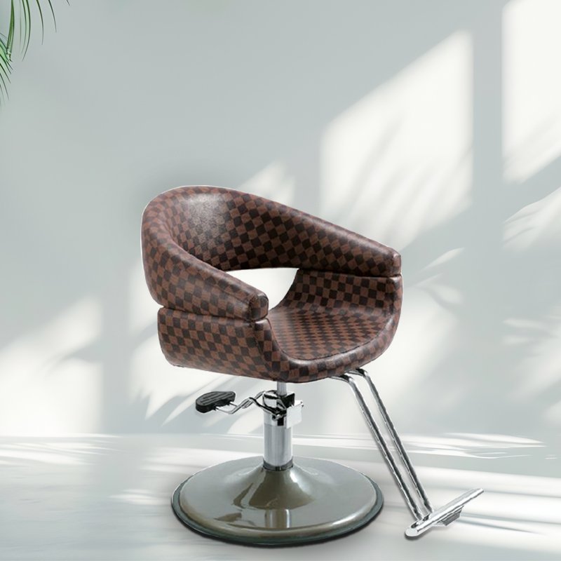 Jincheng hairdressing salon styling chair lifting rotating fashion barber chair modern ladies barber salon styling chair