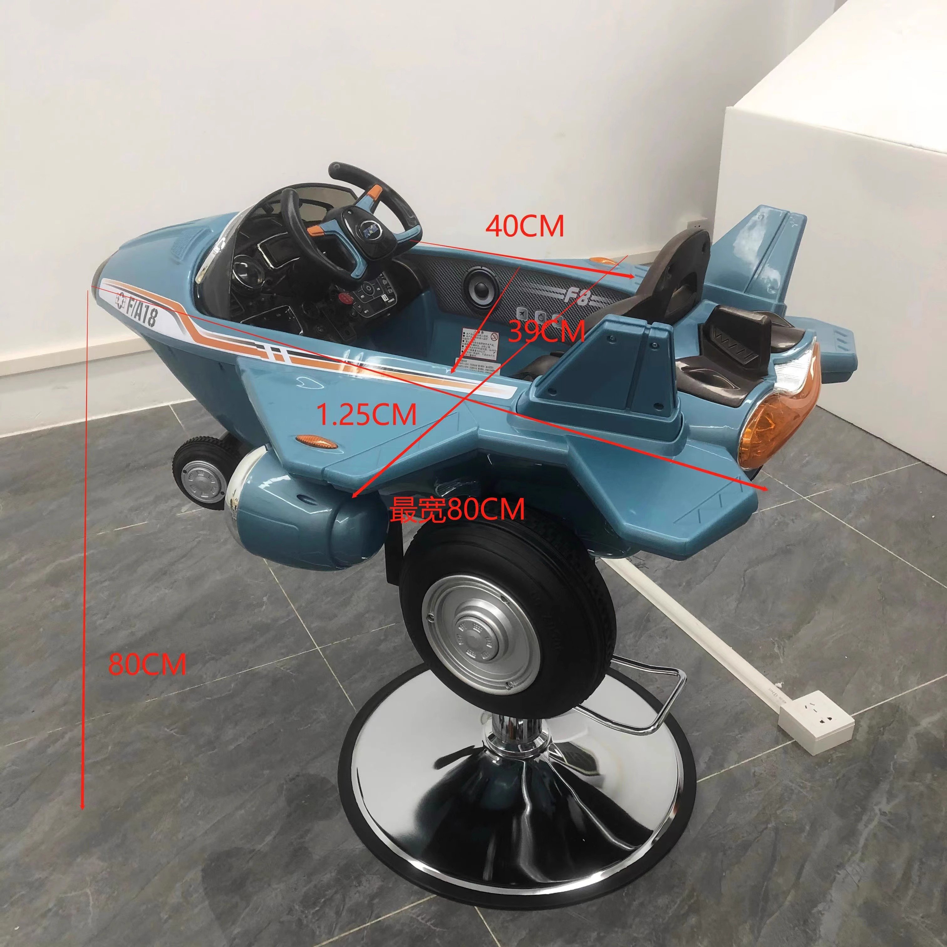 Kids Barber Chairs Car Hairdressing Kids Salon Chair Children Hair Salon Equipment Set Salon Furniture