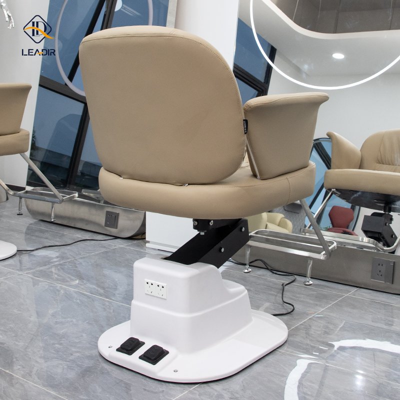 Modern Salon equipment Classic luxury Barbershop Exclusive Chair electric Control Barber Chairs