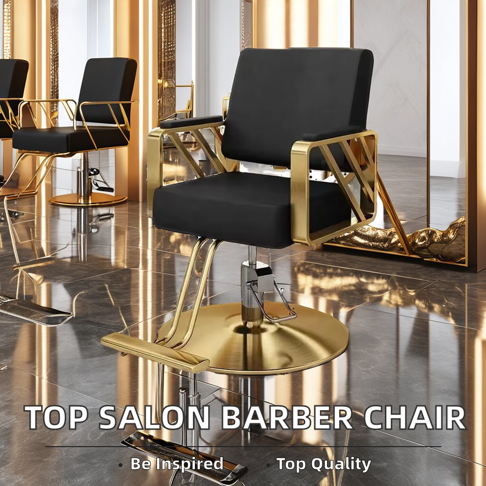 High Quality Modern Salon Furniture Synthetic Leather Barber Chair for Spa Hairdressing Chair Wholesale Modern Salon Equipment