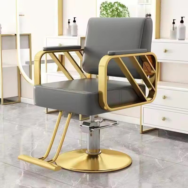 High Quality Modern Salon Furniture Synthetic Leather Barber Chair for Spa Hairdressing Chair Wholesale Modern Salon Equipment