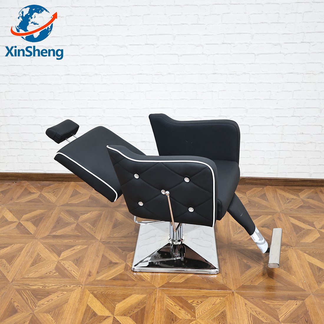 Luxury Barber Chair Custom Hairdressing Chair Hydraulic Pump Memory Foam Salon Chair Furniture