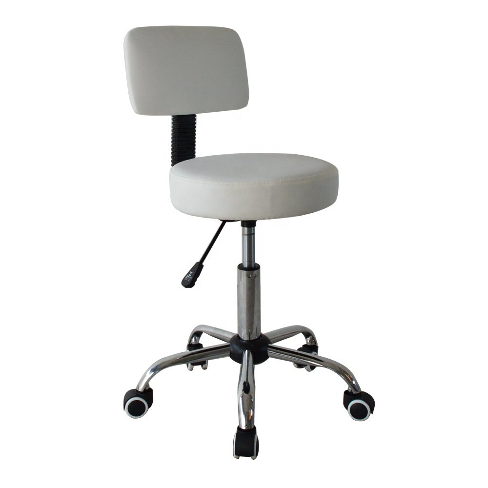 Medical Hospital adjustable dental Barber recliner backrest Saddle Chair Leather stool