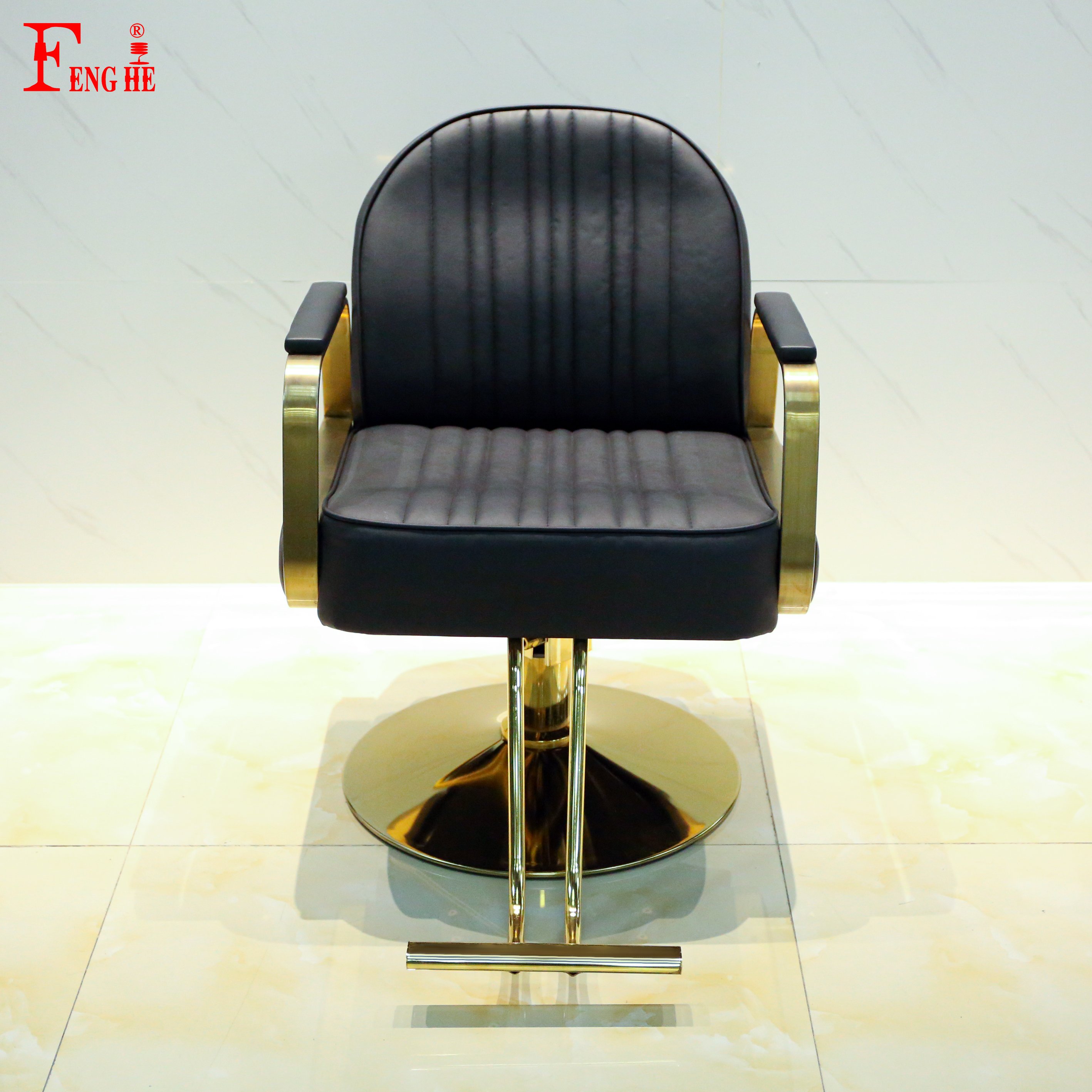 Wholesale Custom salon furniture beauty shop pink hair salon barber chair