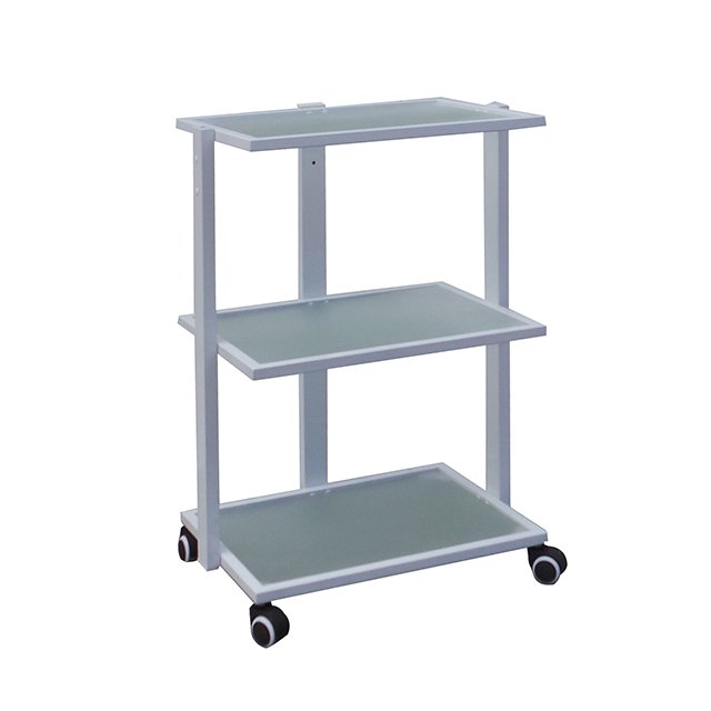 WB-6037 Trolley Pedicure Cart White Style Beauty Furniture Wheels Tool Color Feature beauty salon trolley