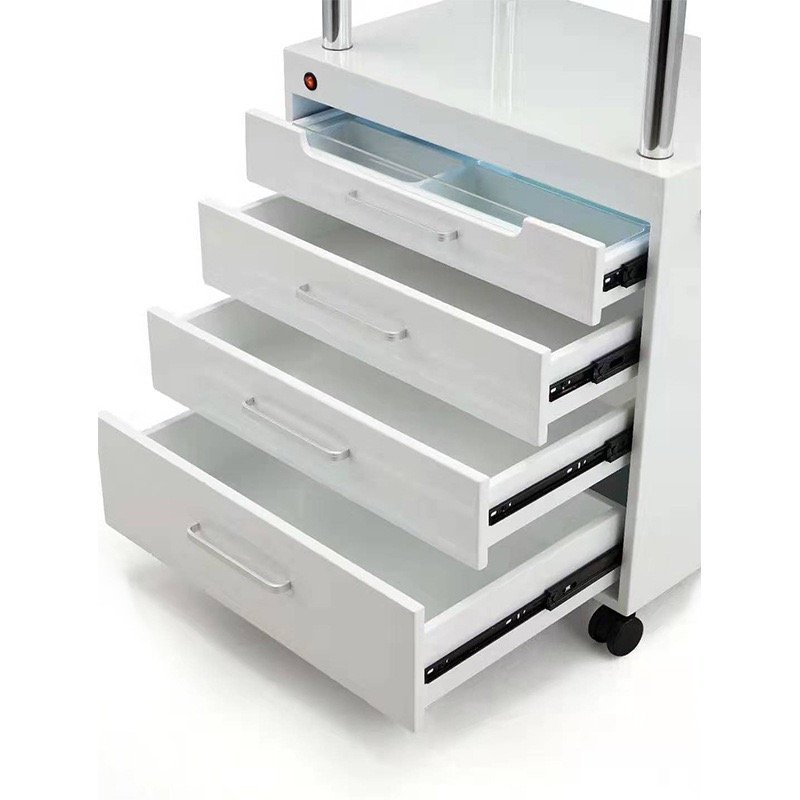 Beauty Salon Furniture salon trolley Medical beauty bed trolley with LED lights for the clinic
