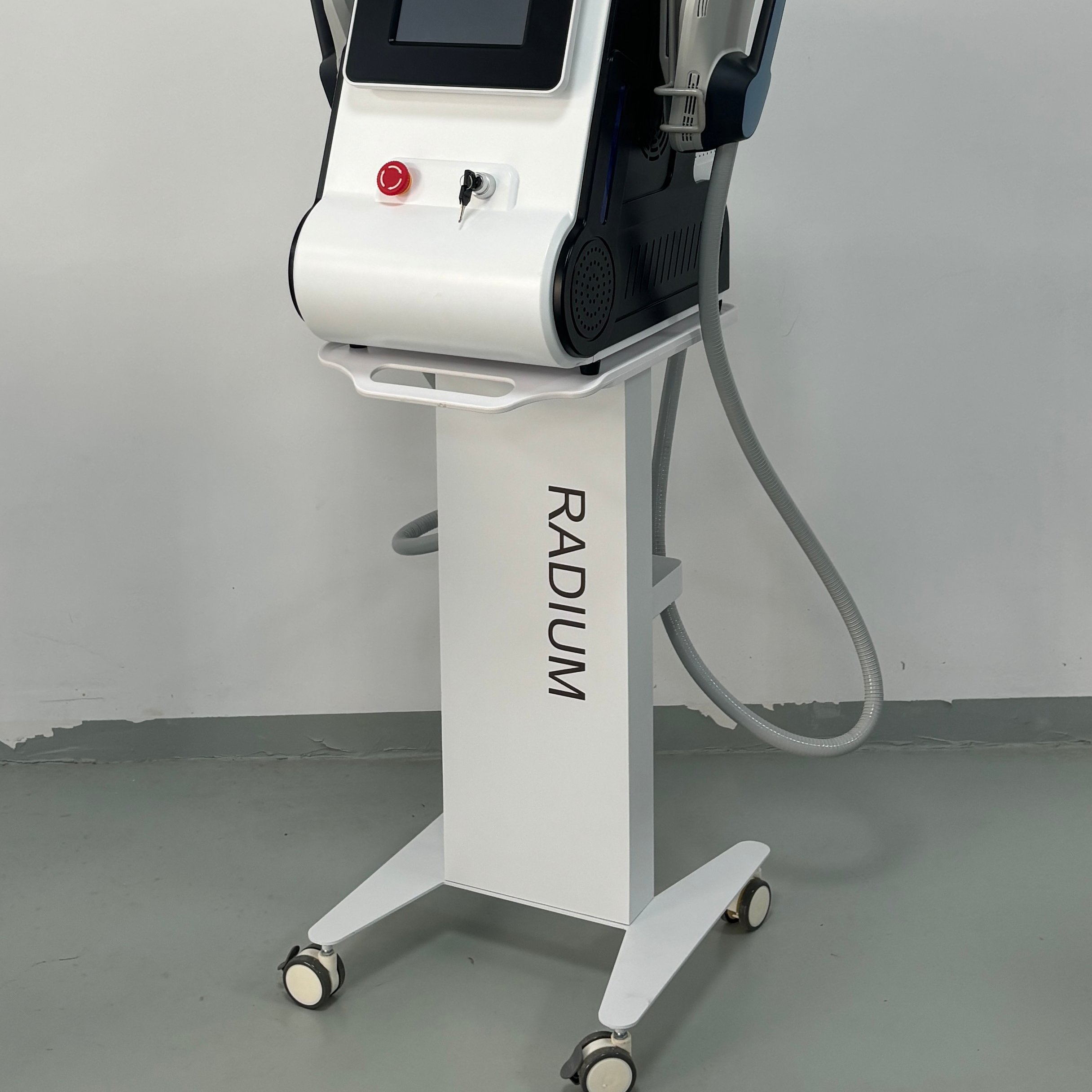 New Design Luxury Salon Furniture White Modern Salon Furniture Plastic Salon Beauty Spa Trolley Facial Machine Trolley carts