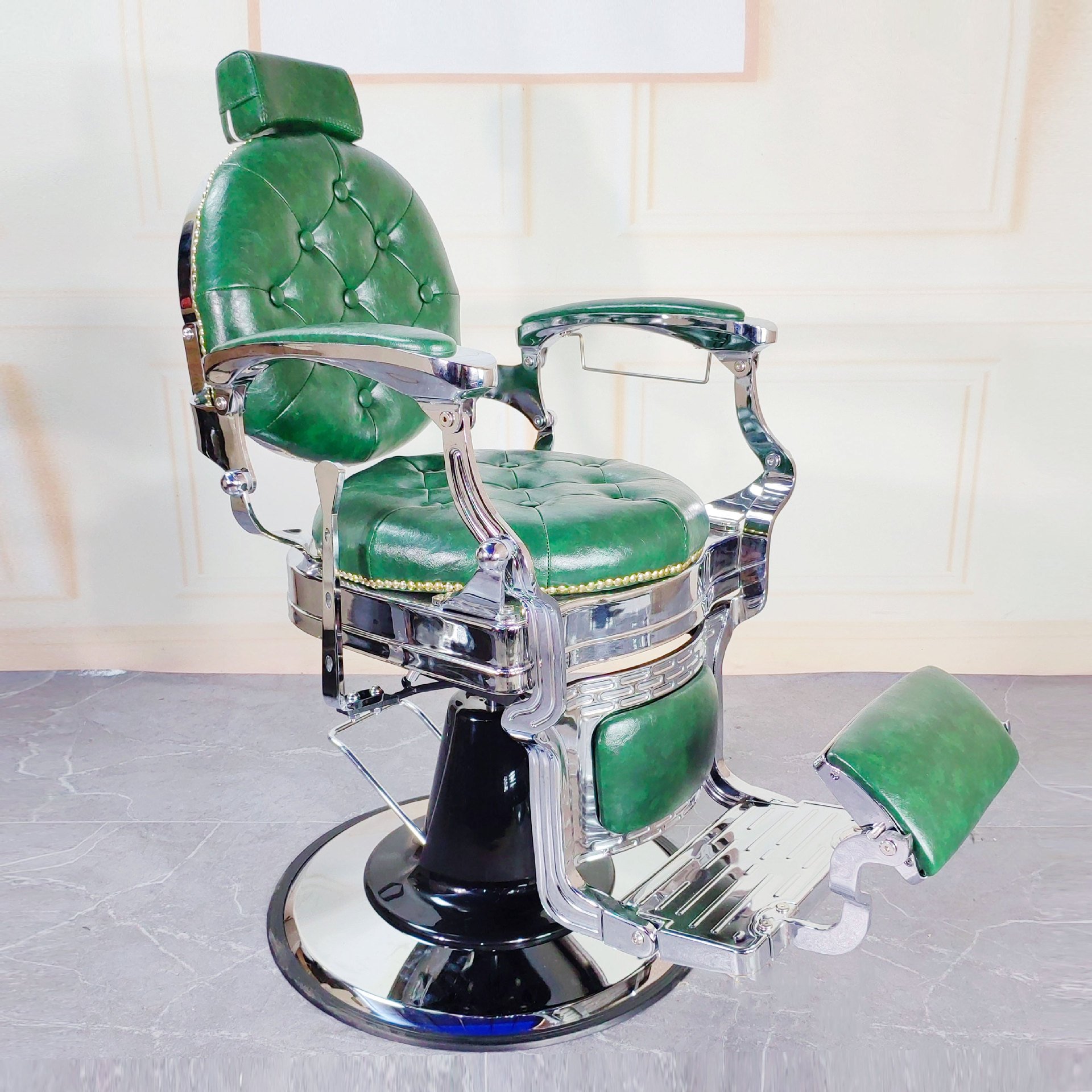 Professional Hairdressing Reclining Salon Furniture Beauty Salon Vintage Barber Chair