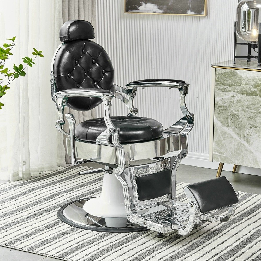 2024 new Salon equipment Leather barbershop Beauty adjustable Hair Salon Beauty Barber Chair