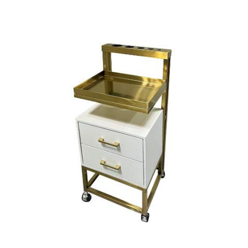 (Hot Offer) Bedroom Hair Wooden Beauty Cart Salon Trolley
