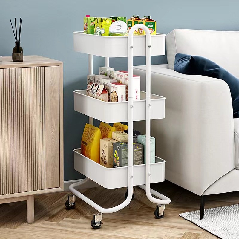 Wallybeauty Luxury Beauty SPA Furniture 3-tier Trolley