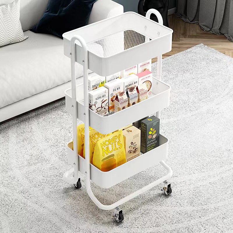 Wallybeauty Luxury Beauty SPA Furniture 3-tier Trolley