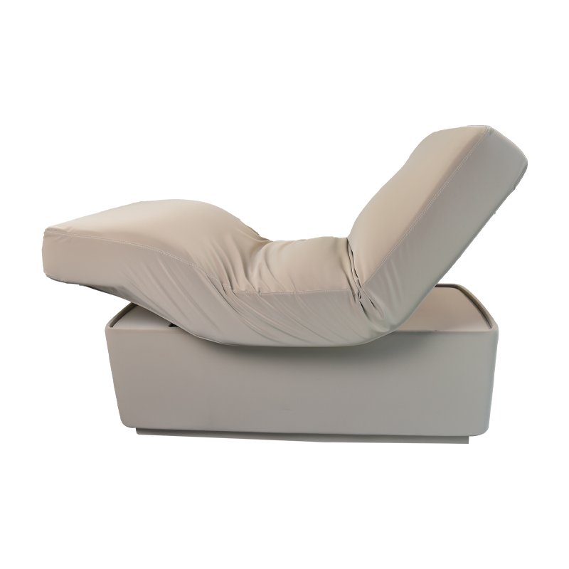 Luxurious Wood Grain With Foot Control LED Base 3 Motor Massage Beauty Bed Can Be Customized Color Face Bed For Beauty salon
