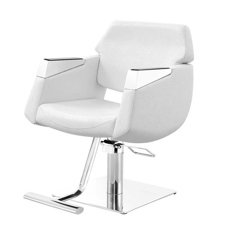 high quality salon furniture haircut barber chair white dryer hairstyle styling chairs