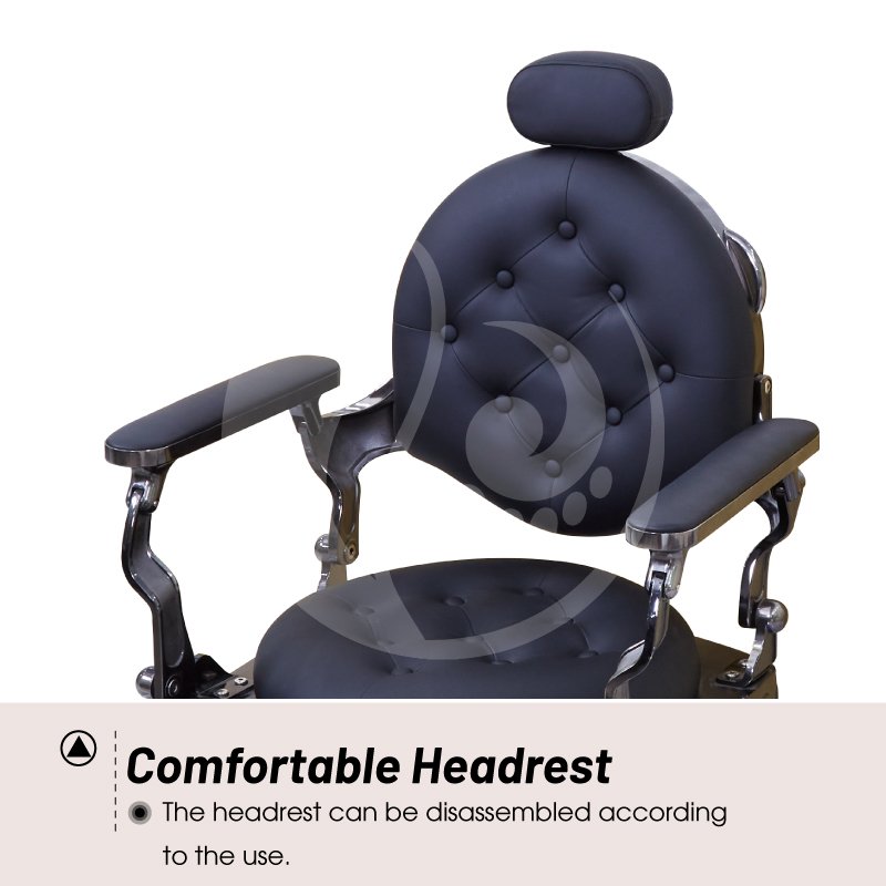 Hair salon furniture heavy duty electric salon barber chair vintage hydraulic reclinable hairdressing chair for barbershop