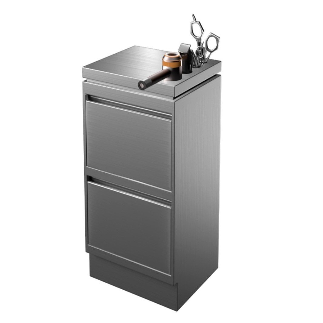 Salon Metal Frame Salon Furniture Barber Shop Cabinet Modern Gold Salon Tool Trolley Hairdresser quality tool cabinet
