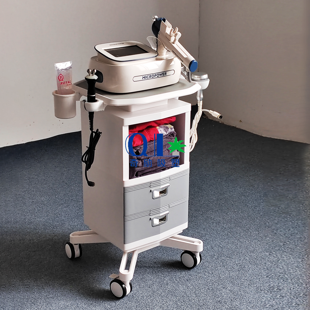2024 Multi Drawer Rolling Wheels Cart Stand Beauty Instrument Trolley Beauty Machine Trolley