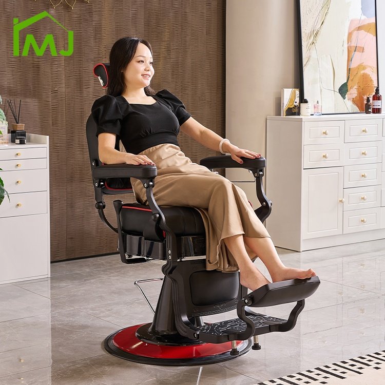 Beauty Salon Furniture vintage hairdressing chair hydraulic recliner Hair Barber Chair