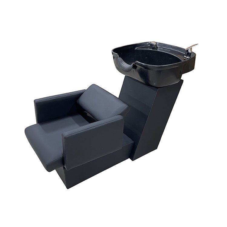 New Arrival Backwash Sink Chair Spa Salon Beauty Equipment Sample Salon Furniture Barber Chair Synthetic Leather Modern 1pc/ctn