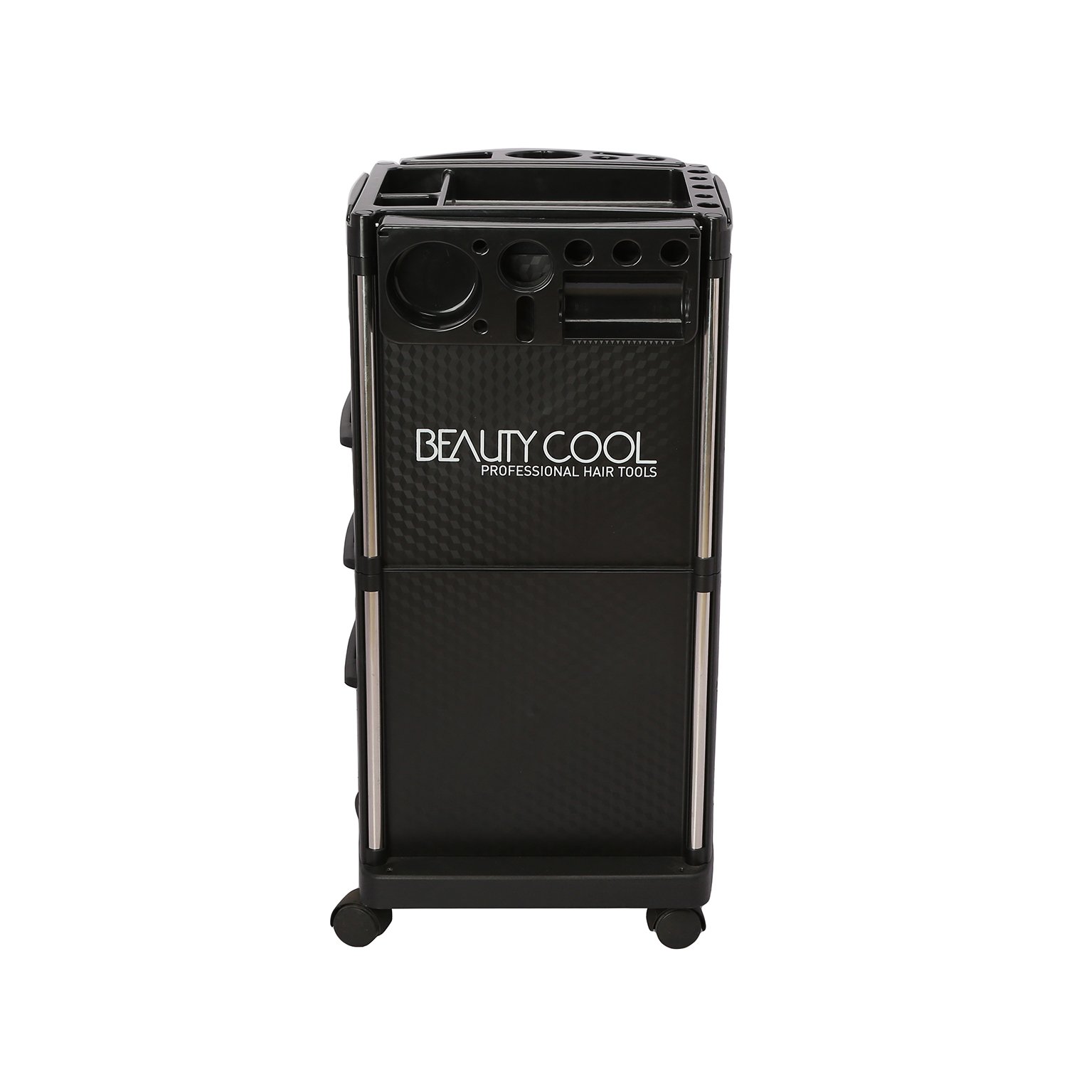 4 Drawers Hair Salon Beauty Spa Hairdresser Storage Cart Trolley Rolling Multi-function Barber Shop Tool Trolley Cart.
