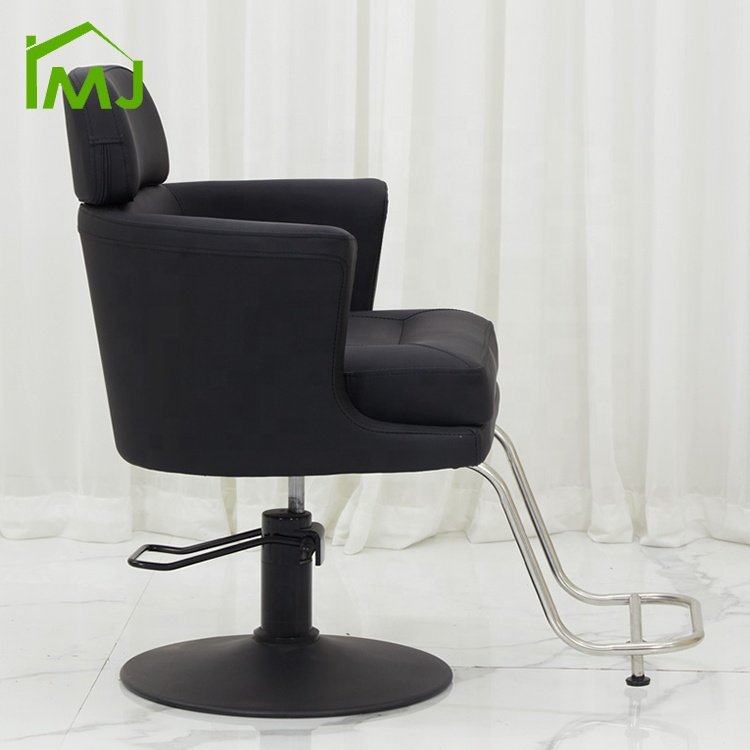 Unique design black leather styling chairs Portable hair Salon barber Chair