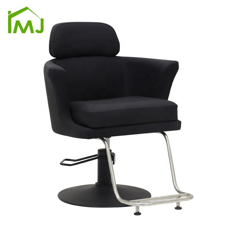 Unique design black leather styling chairs Portable hair Salon barber Chair